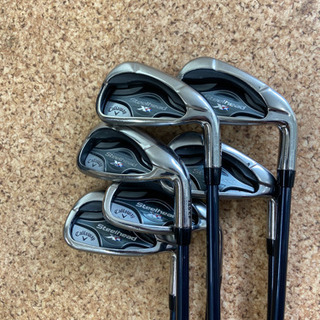 キャロウェイ スチールヘッドxr アイアン美品　Sシャフト