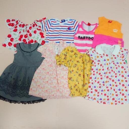 最終値下げ 女の子 90 95cm 夏服 Moamoa 倉賀野のキッズ用品 子供服 の中古あげます 譲ります ジモティーで不用品の処分