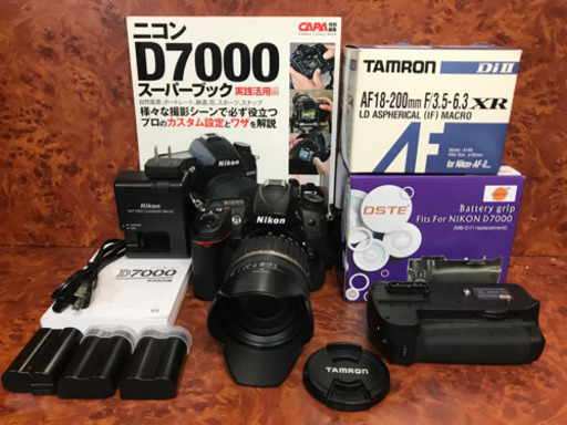 ニコンD7000  18-200AFレンズ　フルセット　動画撮影