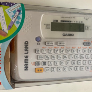 CASIO  テプラー(ほぼ未使用品)を格安でお譲りします。