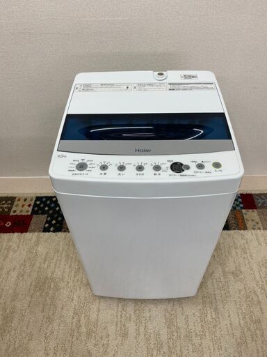 【早いもの勝ち】洗濯機 Haier ハイアール JW-C45D 2019年製 4.5kg 美品