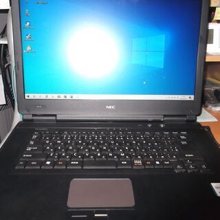 NECノートパソコン 新品SSD120GB搭載 - 鹿児島市