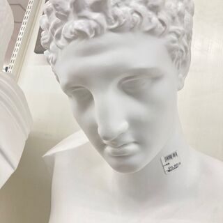 デッサンの練習用やインテリアとして！胸像 ヘルメス