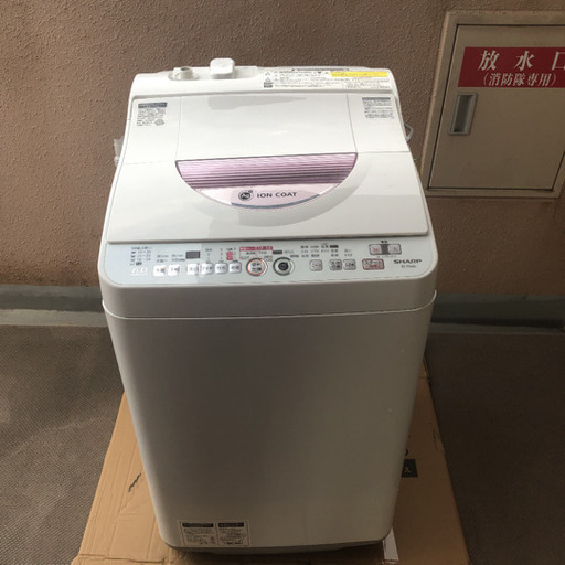 シャープ 洗濯乾燥機　6ヶ月保証付き