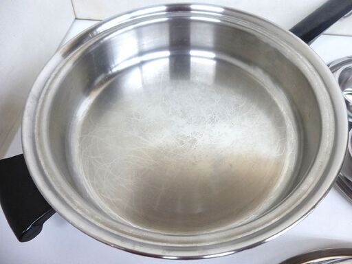 アムウェイ IH対応 大 フライパン クイーンクックウェア 万能カップ6個