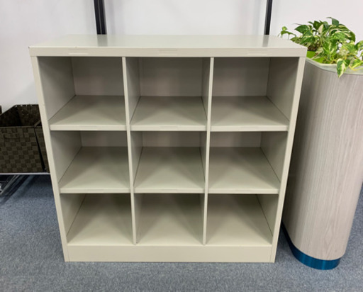 クロガネ製 ロッカー 靴箱 9人用 オフィス 学校 下駄箱 スチール製 ふるふる 大阪のオフィス用家具 ロッカー の中古あげます 譲ります ジモティーで不用品の処分