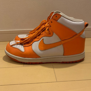 NIKE ダンクハイ　オレンジ　27.0cm
