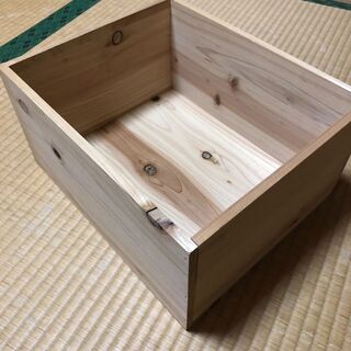 手作りウッドボックス　木箱　収納　　