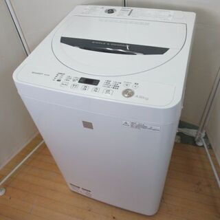 J1597/洗濯機/4.5キロ/ステンレス槽/ホワイト/一人暮ら...