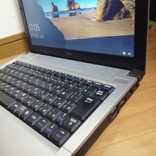 NEC 高性能第2世代Core i7搭載 メモリ4G HDD250G Wifi対応 軽量(1.3kg