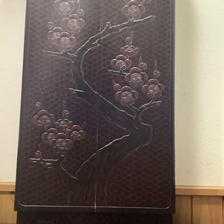 鎌倉彫り三面鏡