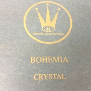 ＜箱入り未使用品＞　BOHEMIA GLASS ボヘミアン クリスタルグラス　セット