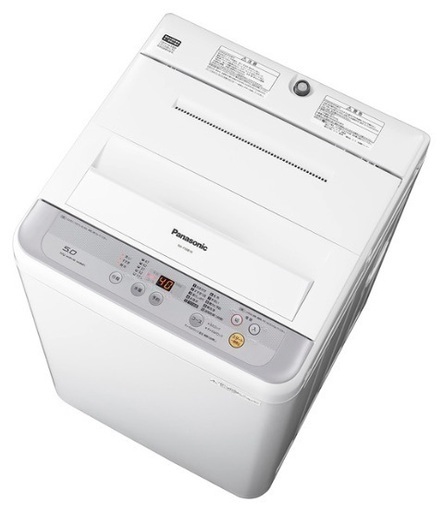 Panasonic 全自動電気洗濯機 NA-F50B10（2017年製）*10/1まで