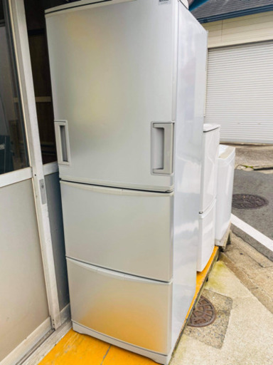 シャープ ノンフロン 冷凍冷蔵庫 345L 問題があり確認中