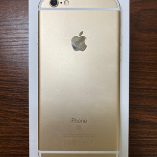 【売ります】iPhone 6s Gold 128gb 微キズ