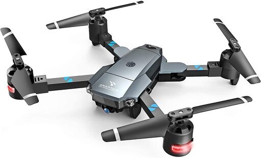 【新品】SNAPTAIN ドローン カメラ付き 小型 折り畳み式 バッテリー2個 飛行時間20分 ワンキーリターン 軌跡飛行 WIFI fpv リアルタイム 高度維持 720P HD 自動ホバリング 体感モード ヘッドレスモード 200g未満 初心者 子供 対応可能 音声制御 国内認証済み A15H