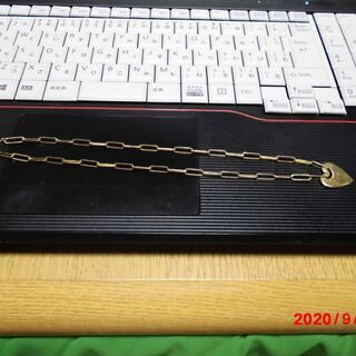 ゴールドハート ネックレス ,38cm