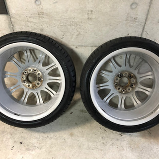 バリ溝　BMW M-sport 純正タイヤホイールセット