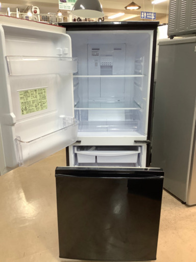 安心の6ヶ月保証付!! 【シャープ 15年製】 2ドア冷蔵庫 【トレファク