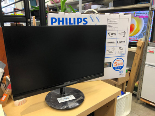 Philips 21.5型 ワイドディスプレイ パソコン モニター テレワーク