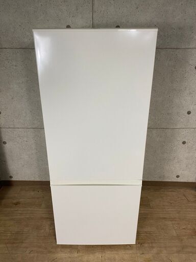 9*50 美品★AQUA アクア 2ドア ノンフロン冷凍冷蔵庫 184L  AQR-18E(W) 16年製