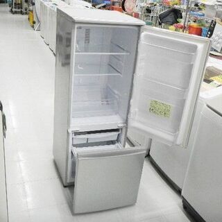 冷蔵庫 167L 2017年製 SHARP SJ-D17C-S 幅48×奥59×高