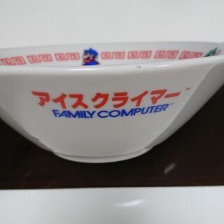 希少品 任天堂 アイスクライマー ラーメンどんぶり 陶器