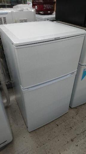 アイリスオーヤマ 　90L　２ドア冷凍冷蔵庫 「IRR-A09TW-W」 （2019年製）