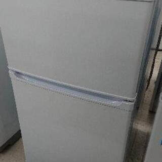 アイリスオーヤマ 90L ２ドア冷凍冷蔵庫 「IRR-A09TW-W」 （2019年製