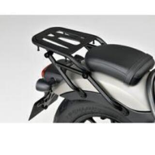 値下げ【純正】レブル250リアキャリア/バッグレスト レブル250 純正バックレスト+リアキャリア