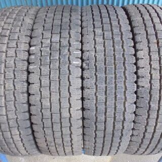 ゆか様2 ブリヂストン BLIZZAK W969 205/80R17.5 120/118L LT 4本 8～9分溝
