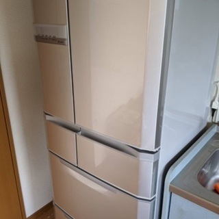 キッチン家電 三菱 MITSUBISHI 6ドア冷蔵庫 500L MR-E50R 2010年製