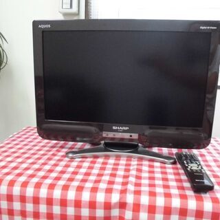 ★【美品】SHARP　20V液晶テレビ★