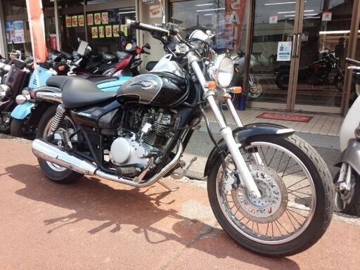 NO.3420　エリミネーター１２５　空冷４サイクルエンジン　アメリカン　ブラック　☆彡