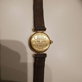 Cartier/カルティエ レディース腕時計 マストコリゼ ヴェルメイユ Ref. クォーツ /黒文字盤