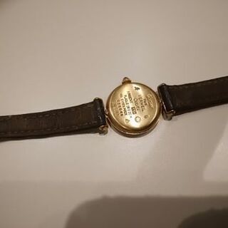 Cartier/カルティエ レディース腕時計 マストコリゼ ヴェルメイユ Ref. クォーツ /黒文字盤