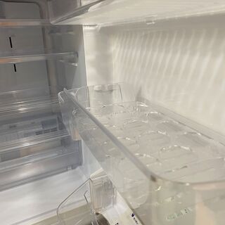 冷蔵庫 SHARP シャープ SJ-W352D-N 2018年製 3D 350L ゴールド系 中古品