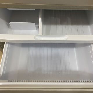 冷蔵庫 SHARP シャープ SJ-W352D-N 2018年製 3D 350L ゴールド系 中古