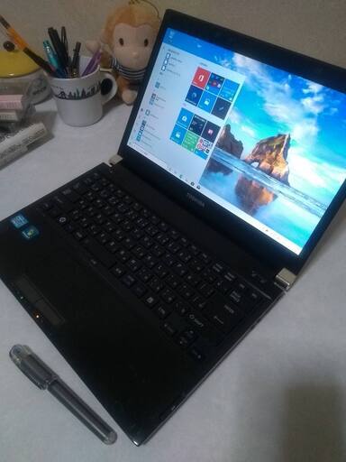すぐ使えるスリムモバイルPC③/Windows10/東芝ダイナブック