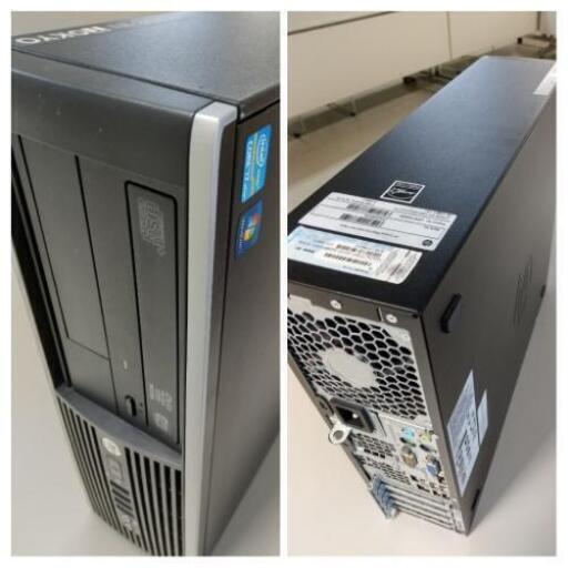 最終値下げ！Windows10 Pro 64BIT Compaq Elite 8200 Core i7-2600 3.40GHz 4GB  DVD LAN