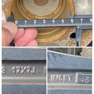 バリ山【格安】205/45ZR17　2020年製　KUMUHO　ECSTA　PS71　17×7J　45　100×4H　アクア ヴィッツ ｂB デミオ