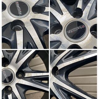 バリ山【格安】205/45ZR17　2020年製　KUMUHO　ECSTA　PS71　17×7J　45　100×4H　アクア ヴィッツ ｂB デミオ