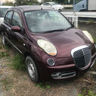 H20年　マーチ　車検無し