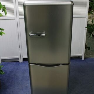 R2036) DAEWOO 2ドア冷凍冷蔵庫 DR-C15AS 150L THE CLASSIC 2016年製