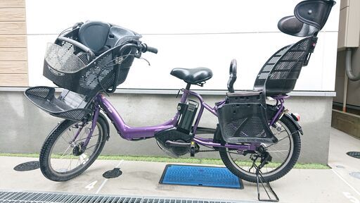 2016ヤマハ　YAMAHA　キスミニ　20インチ　電動自転車　子供乗せ　電動アシスト自転車　9/25