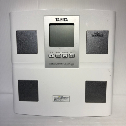 #4166  タニタ 体組成計 ホワイト bc-622-7301