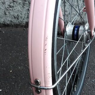 《市内配達無料》《防犯登録料込み》中古車ブリヂストン　Mark Rosa 20インチ　前後タイヤ新品　７段切り替え