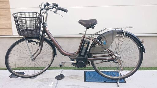 ヤマハ　YAMAHA　パス　pas 新基準　電動自転車　電動アシスト自転車　26インンチ　中古　9/2501