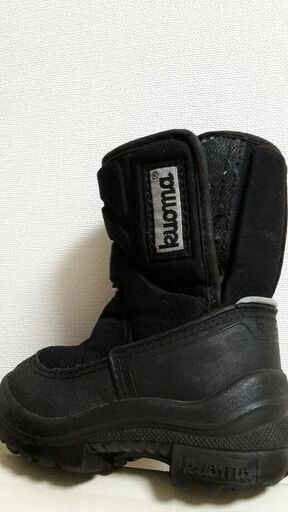 値下げしました スノーブーツ 黒 13cmkuomaフィンランド製 Tomo 東十条のキッズ用品 子供用シューズ の中古あげます 譲ります ジモティーで不用品の処分
