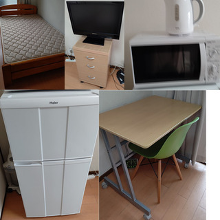 ②家具家電一式全部 70万相当の家具 2LDKデザイナーズルーム